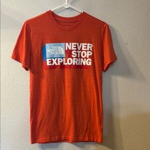 The North Face Orange Graphic T-Shirt